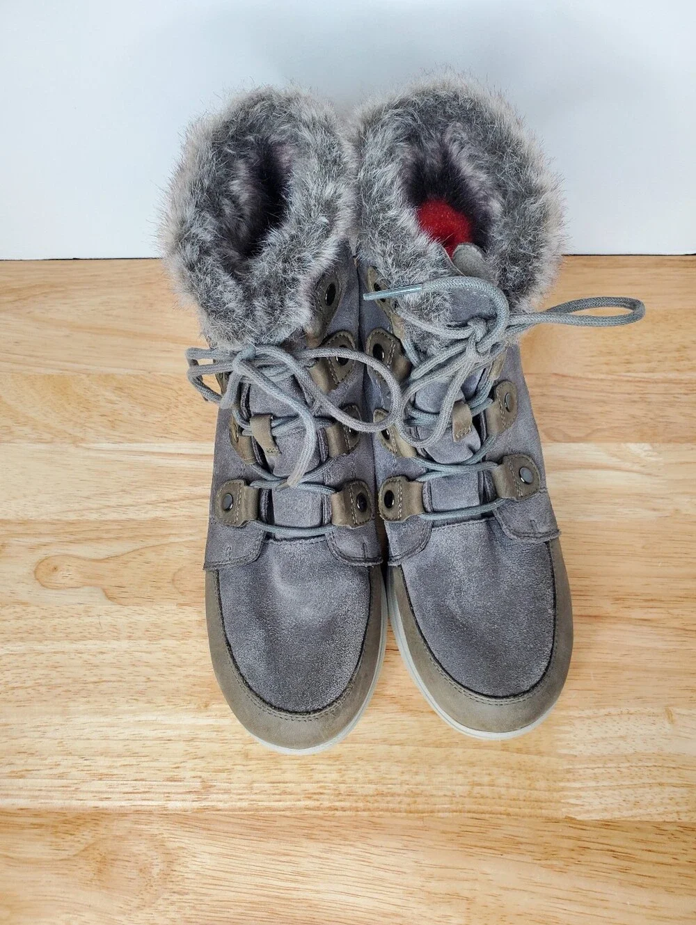 Sorel Womens Explorer Joan Boots Womens Size 10 Gray NL3039-052